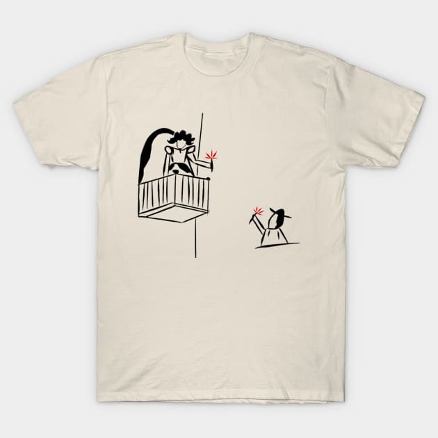 Romeo & Juliet T-Shirt by Like Water